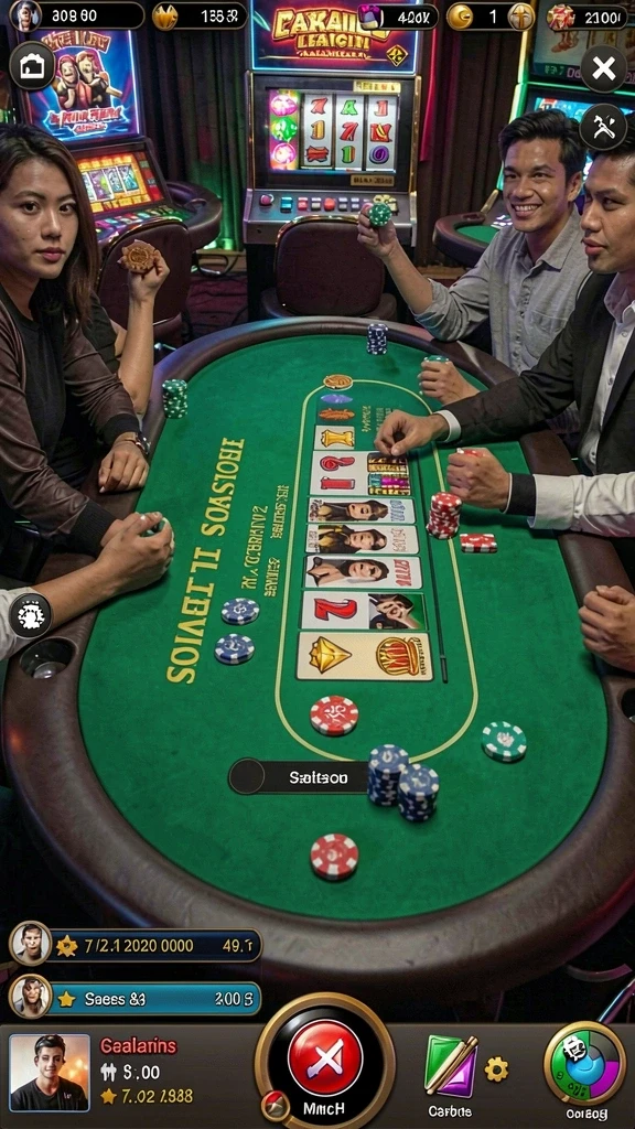 Tangkapan layar 1 menampilkan level pertama yang seru.