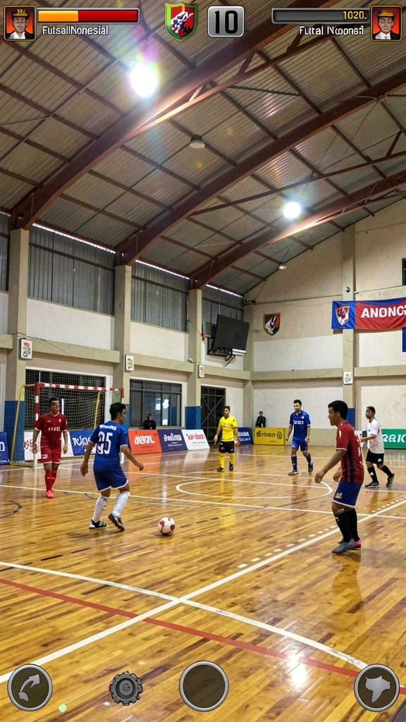 Tangkapan layar menunjukkan karakter utama dengan latar belakang yang menakjubkan.