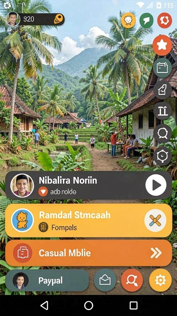 Tangkapan layar menampilkan misi yang menantang dan item collectible.