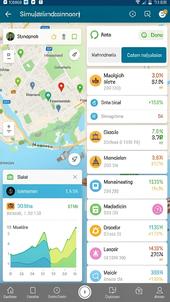 Tampilan utama yang menarik untuk menarik perhatian pengguna.
