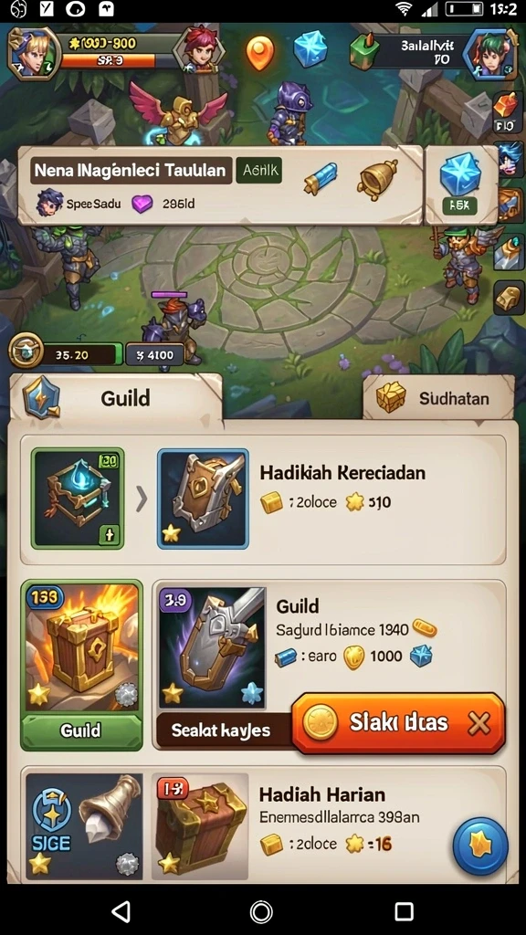 Komunitas aktif yang siap mendukung setiap pemain.