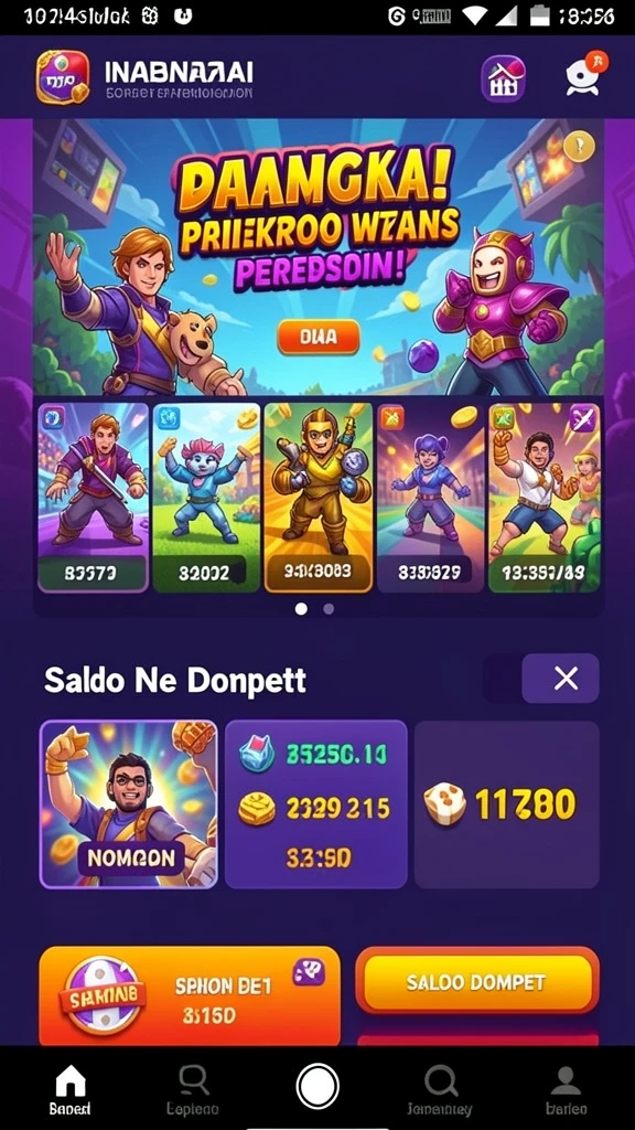 Kompetisi real-time dengan teman.
