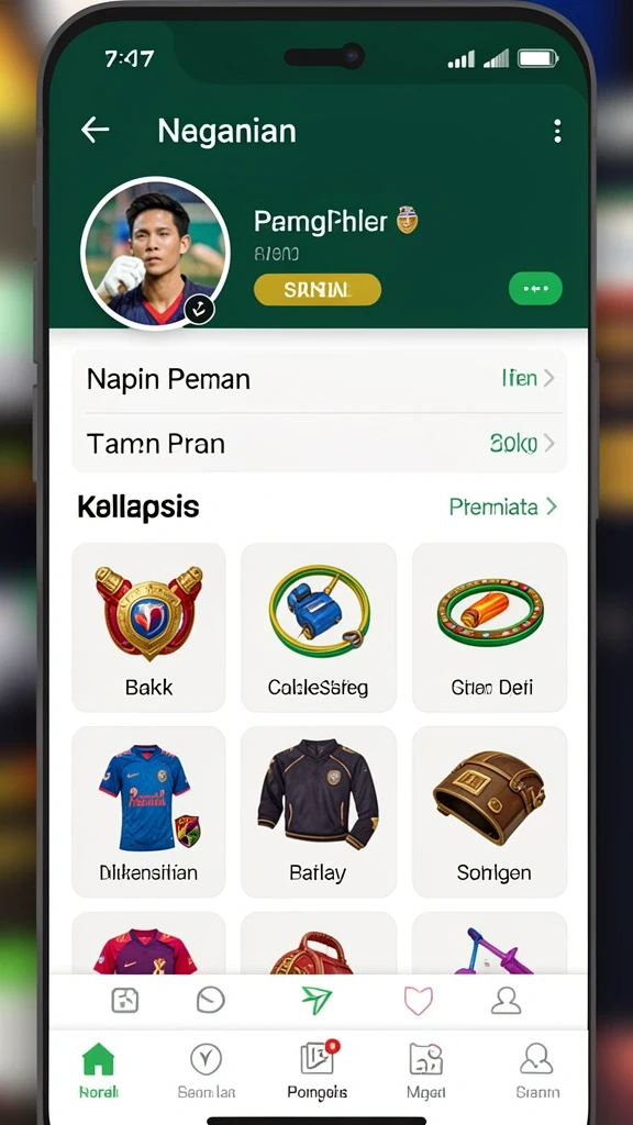 Tampilan menu utama CENDANA777 yang menarik dan intuitif.