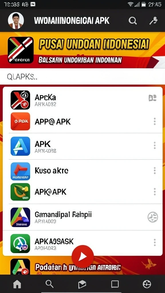 Tampilan antarmuka yang ramah pengguna.