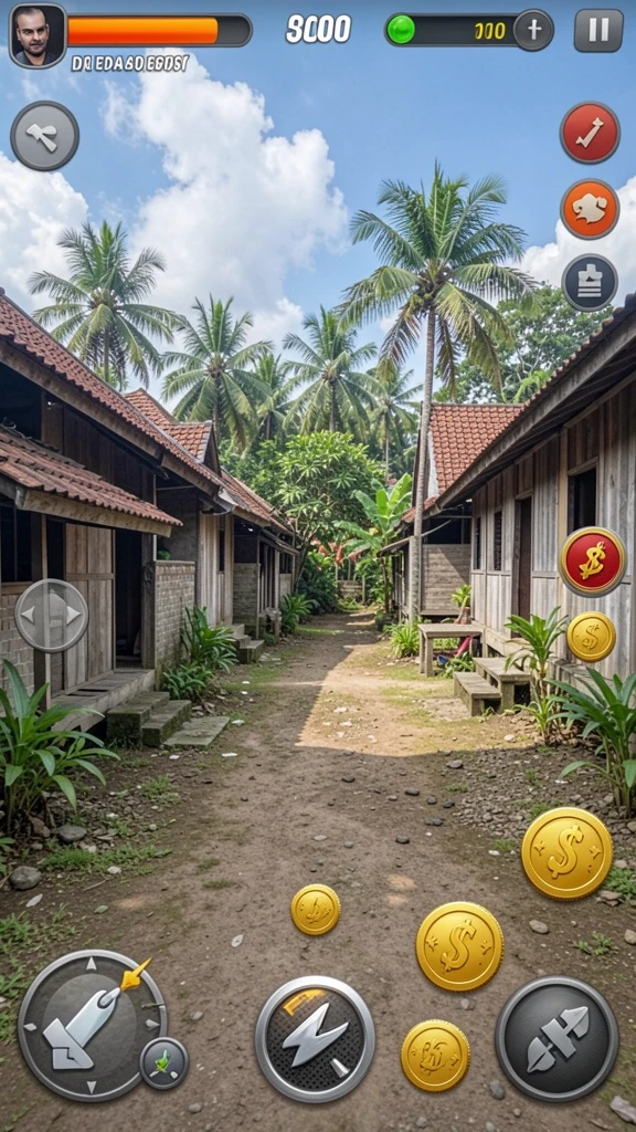 Tampilan awal yang menarik dengan menu interaktif.