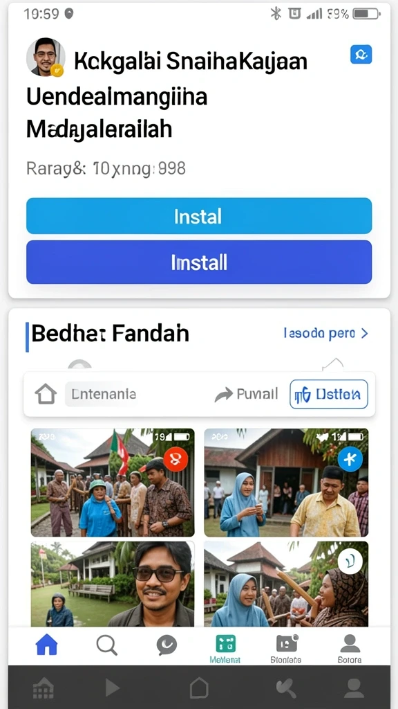 Tampilan antarmuka yang menarik dan user-friendly.