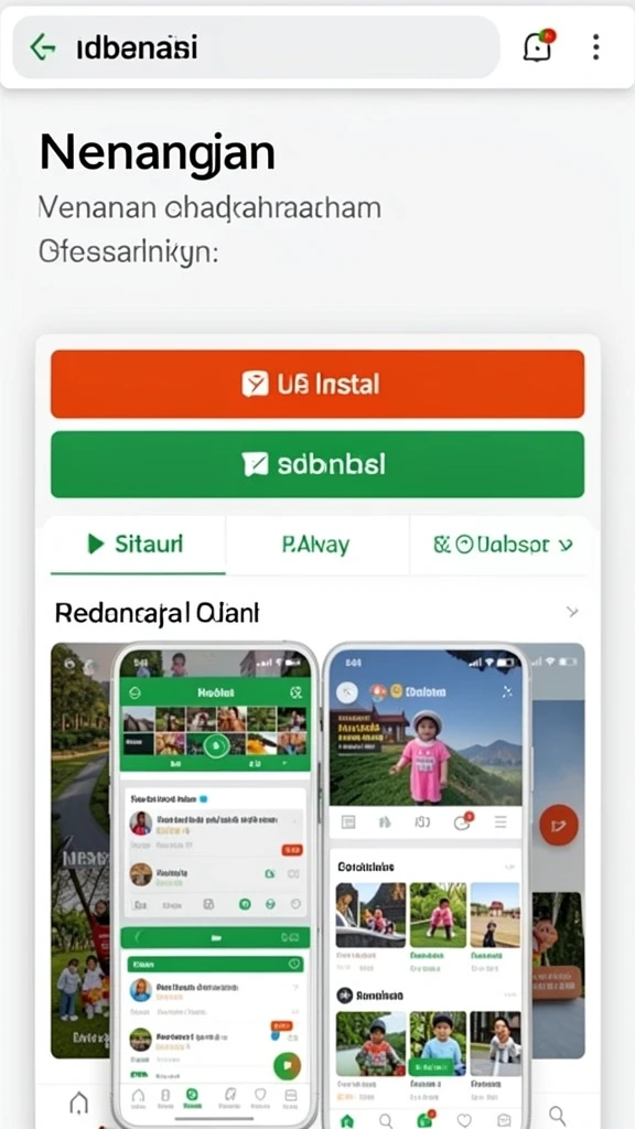 Tampilan antarmuka yang menarik dan mudah dijelajahi.