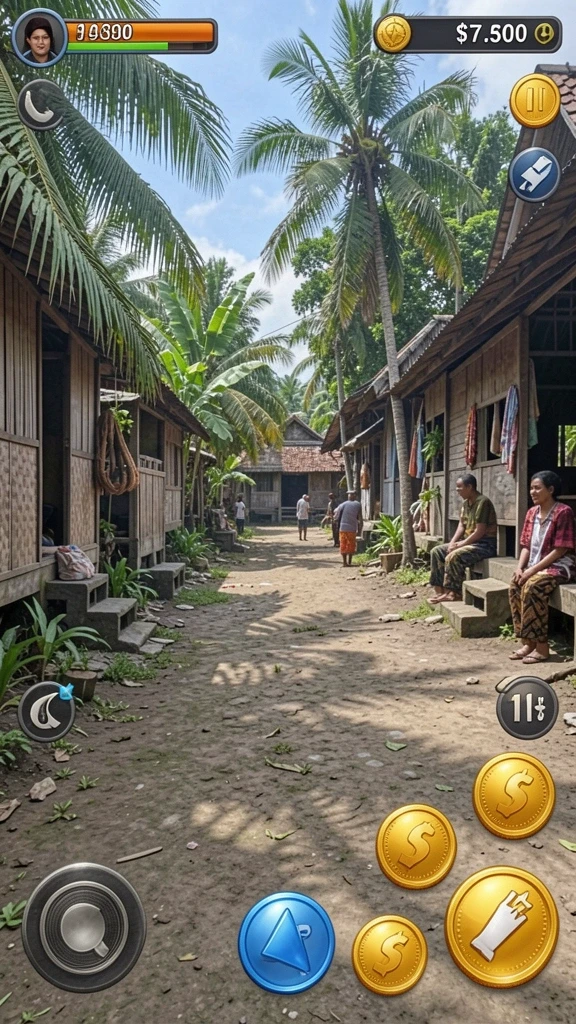 Tingkat kesulitan yang bervariasi dan menantang.