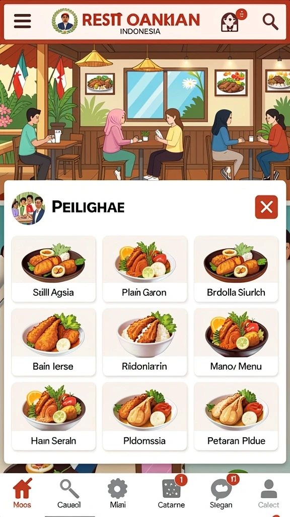 Beragam karakter dengan kemampuan unik untuk dipilih.