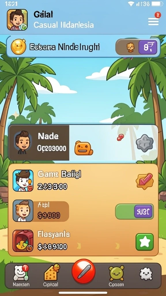 Acara turnamen dengan hadiah menarik bagi para pemenang.