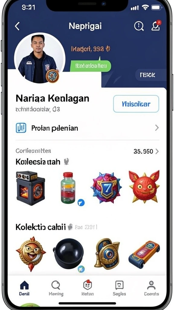 Screenshot menunjukkan salah satu mode permainan yang baru.