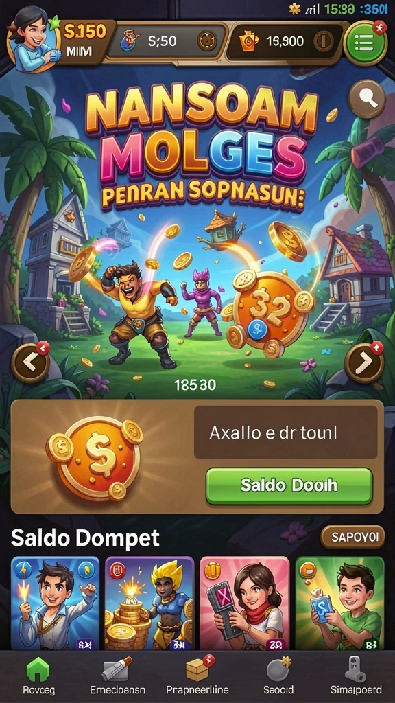 Tantangan seru di level terbaru.