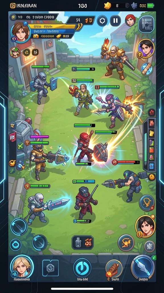 Momen seru saat menyelesaikan tantangan di dalam game.