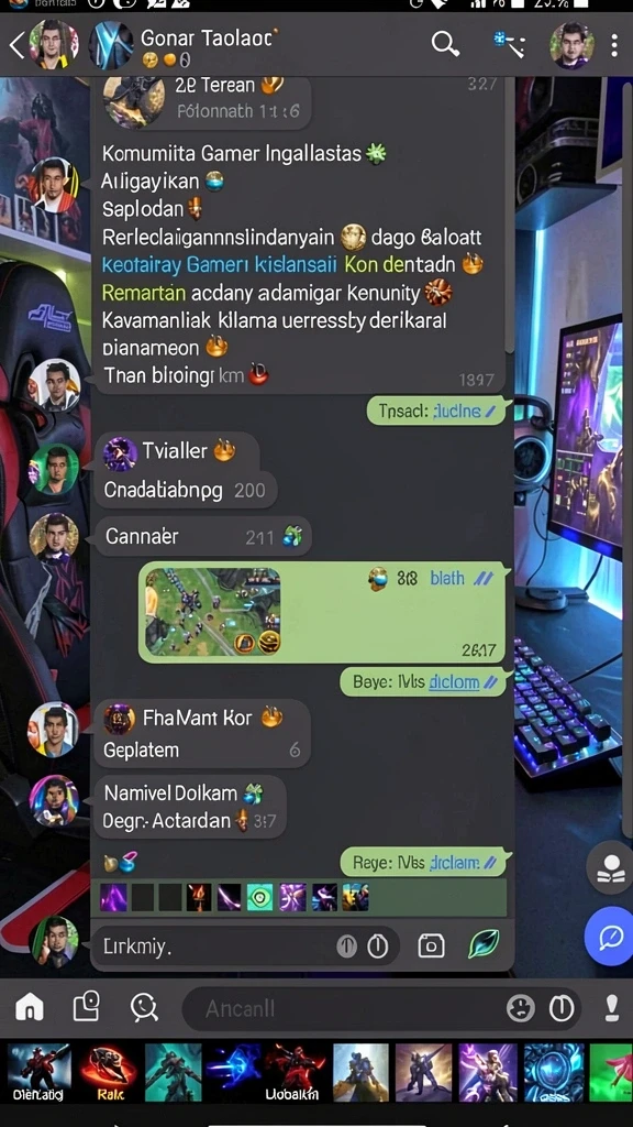 Proses bermain yang interaktif dan seru.