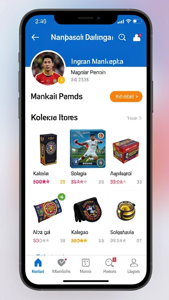 Karakter dengan desain yang unik dan beragam.