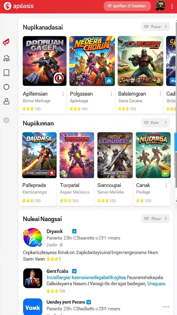 Karakter unik dengan kemampuan berbeda-beda.