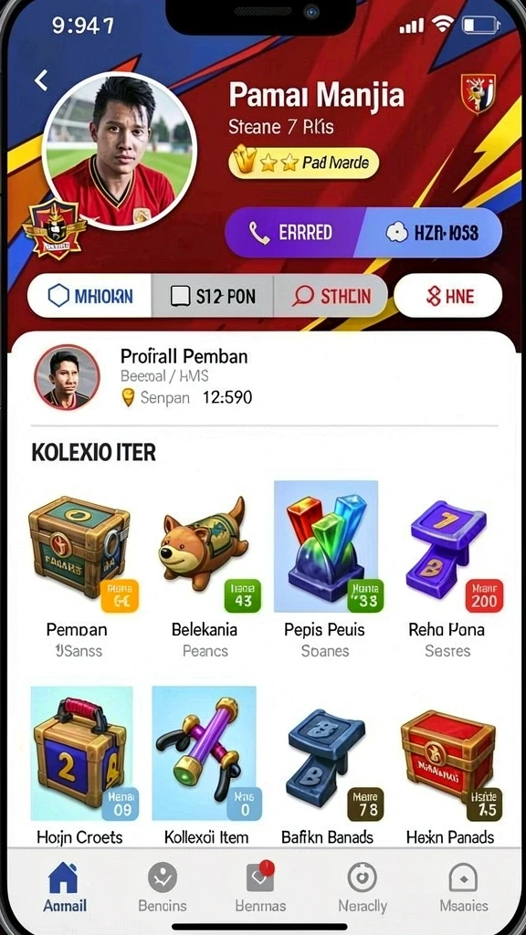 Level yang penuh tantangan dan petualangan seru.