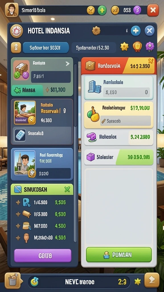Keberagaman karakter yang membuat gameplay semakin seru.