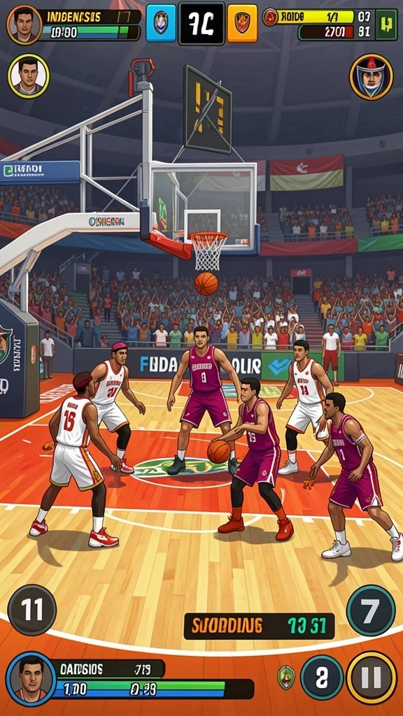 Gameplay yang adiktif dan penuh tantangan.