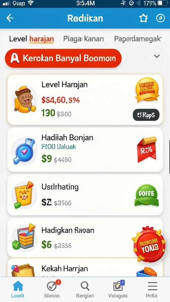 Berbagai karakter menarik untuk dipilih dan dimainkan.