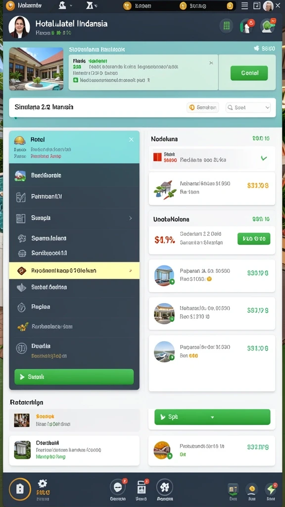 Screenshot Interaksi Sosial antara Pemain.