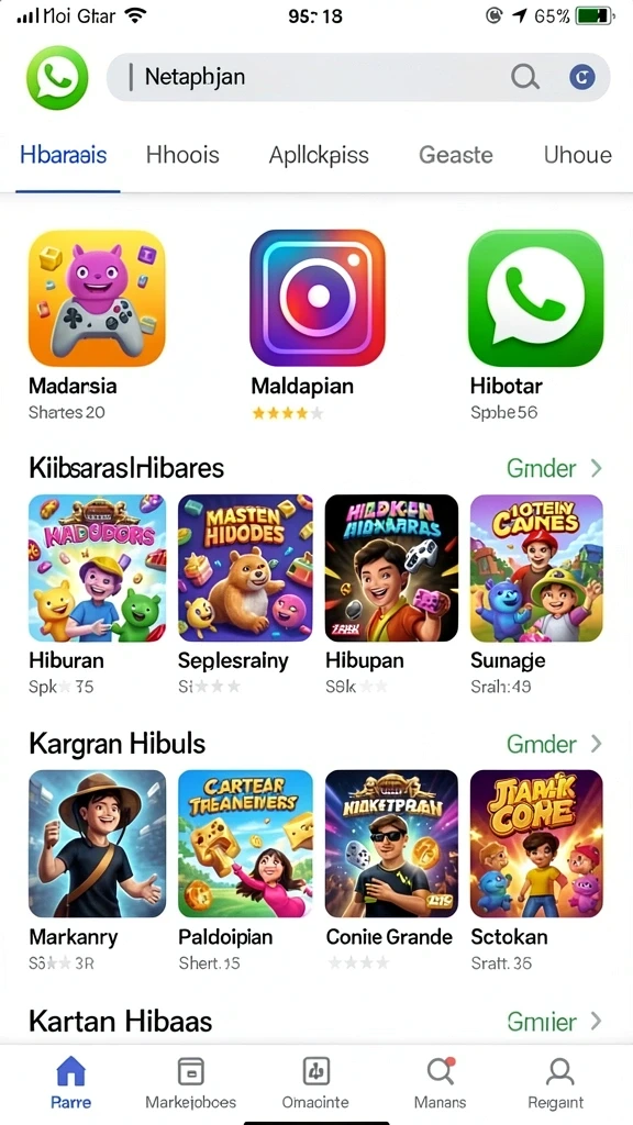 Tampilan antarmuka PUNCAKTOTO yang menarik dan mudah dinavigasi.
