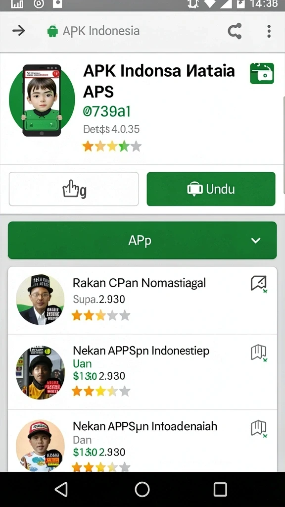 Tampilan awal yang menarik dengan antarmuka pengguna yang ramah.