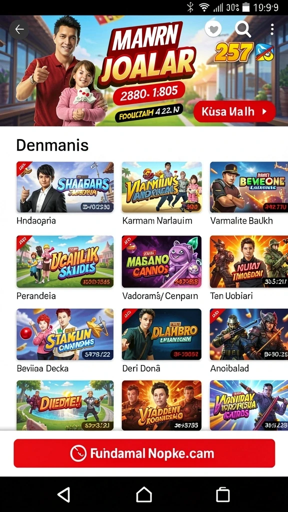 Berbagai level menantang yang siap menguji kemampuan Anda.