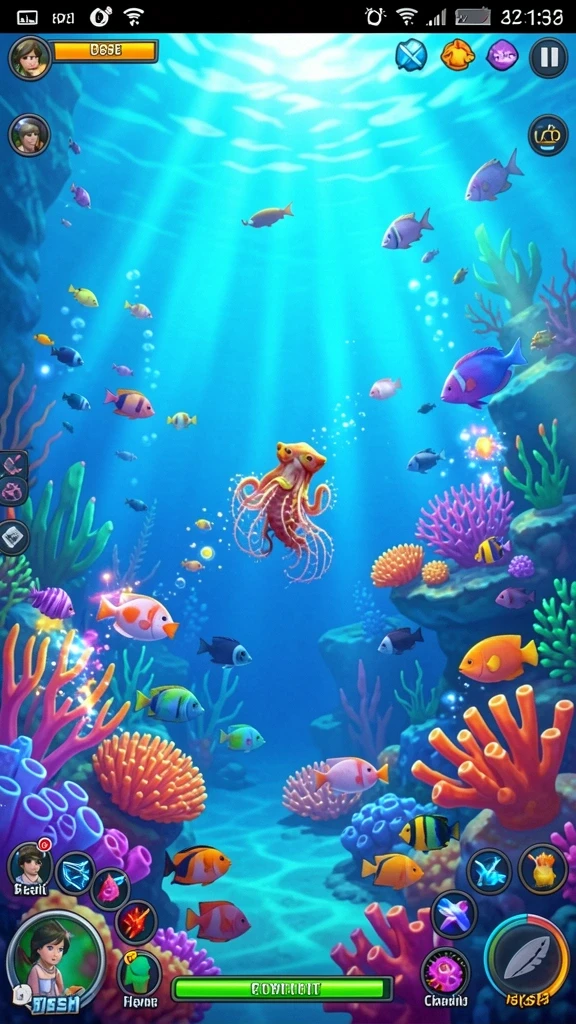 Gameplay yang seru dengan banyak pilihan permainan.