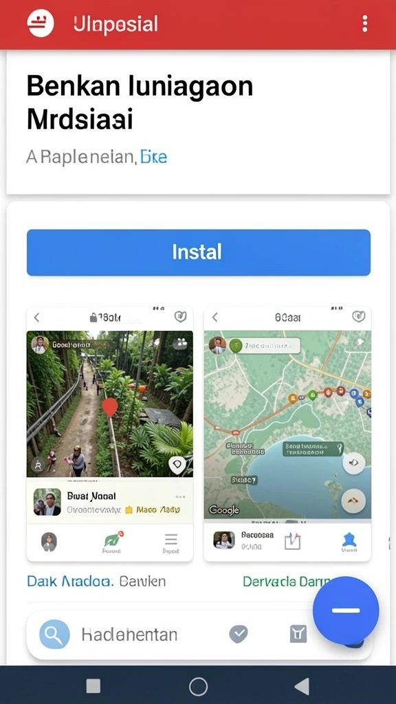 Tampilan awal aplikasi ROYALTOTO yang menarik.
