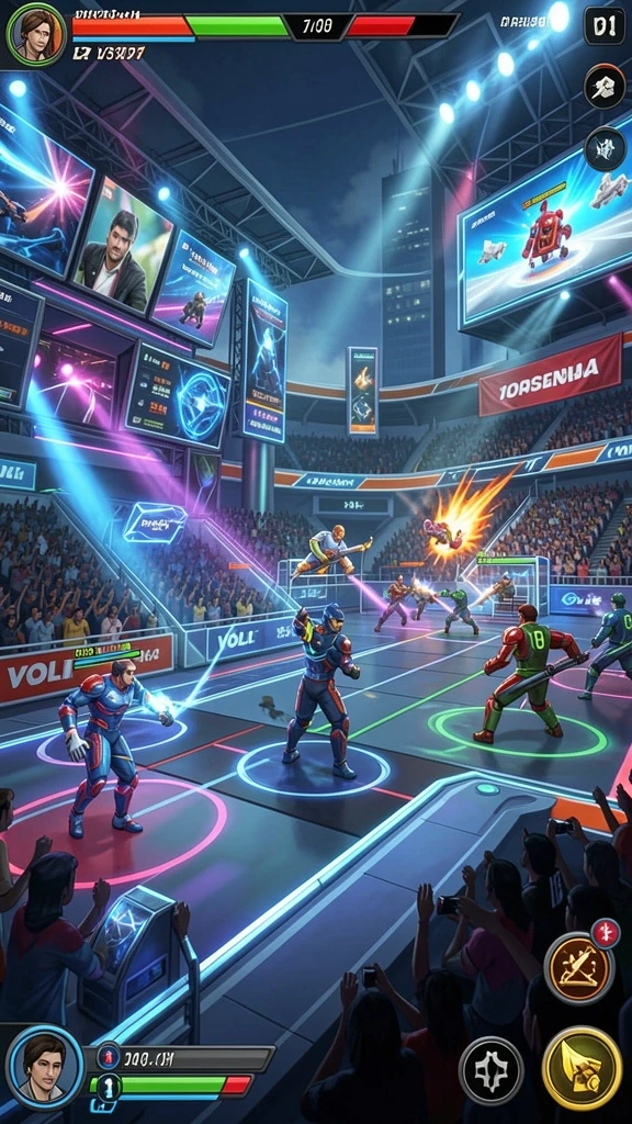 Fitur multiplayer yang memungkinkan bermain bersama teman.