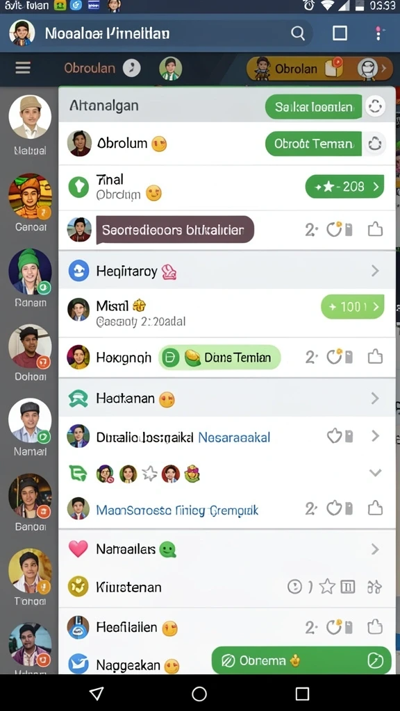 Karakter unik dengan kemampuan spesial dalam TO288.