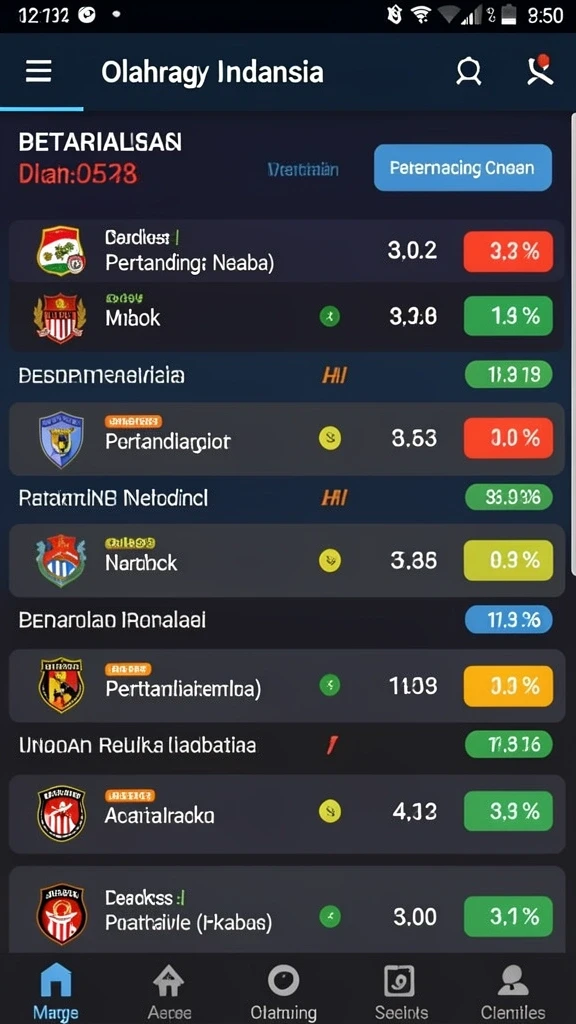 Tampilan menu yang menarik dan mudah digunakan.