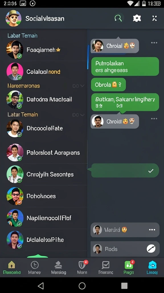 Mode multiplayer yang seru dan kompetitif.